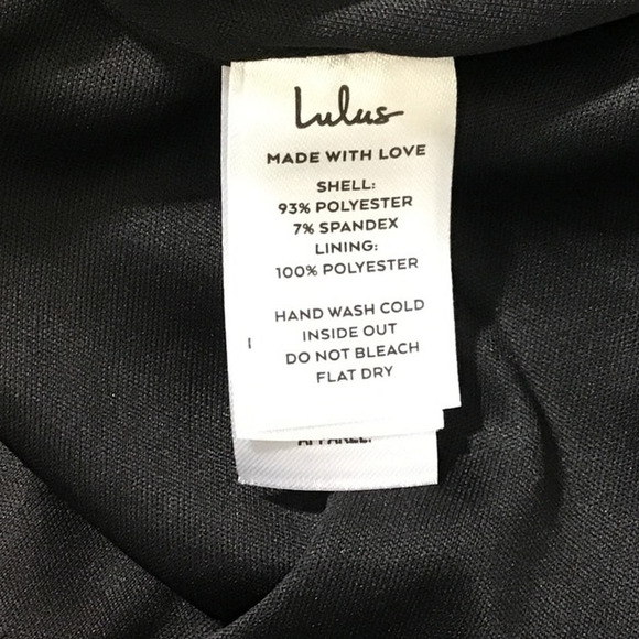 LULU'S SZ S Upscale Poise Black Satin Bow Strapless Maxi Formal Dress NEW B157 - Picture 5 of 8